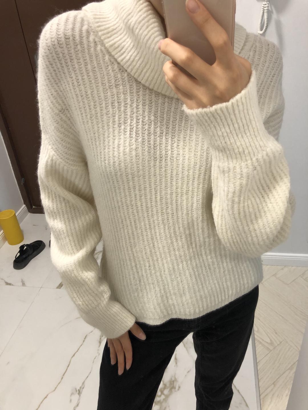 Zara теплый свитер  — фото 2