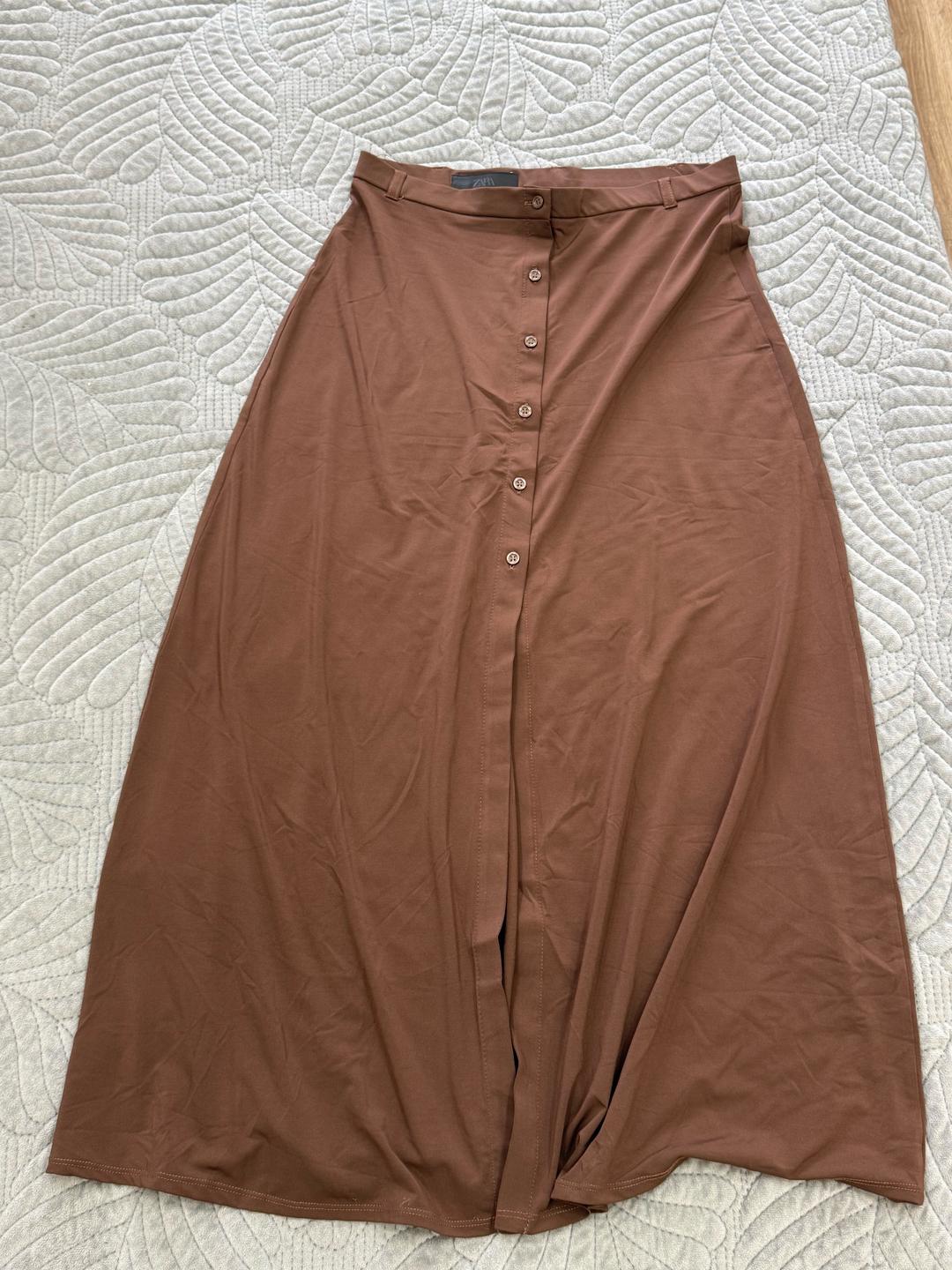 Zara Юбка ZARA на пуговицах — фото 2