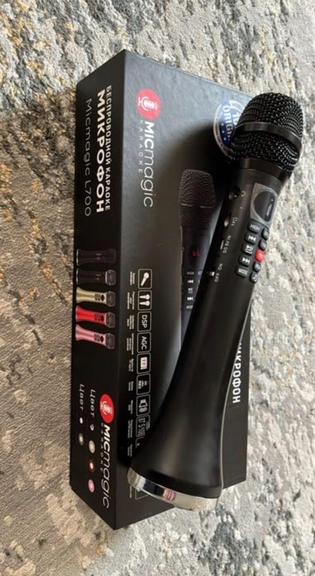 Нет бренда Микрофон MICMAGIC L700 черный — фото 2