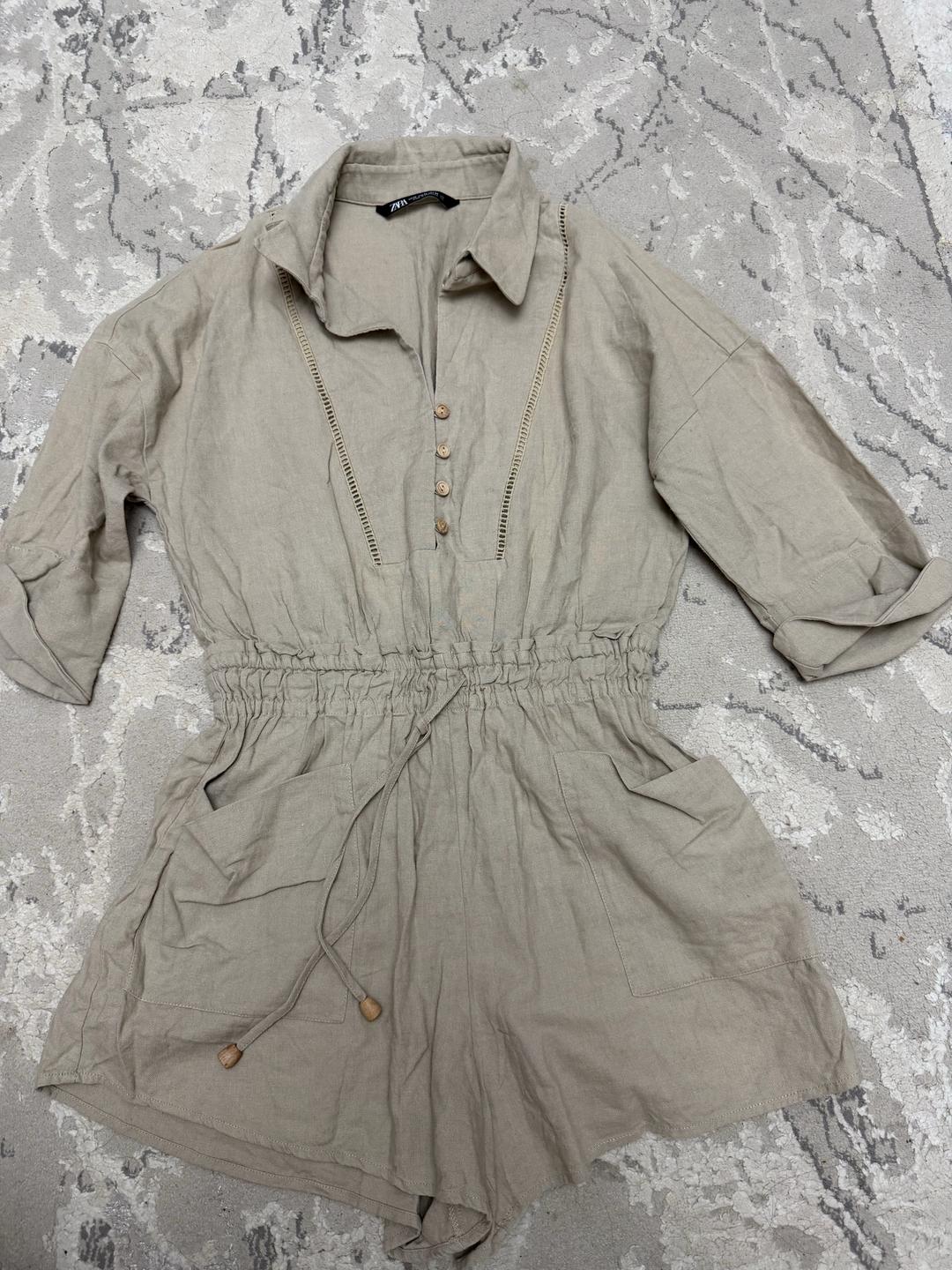 Zara Комбинезон изо льна  ZARA — фото 2