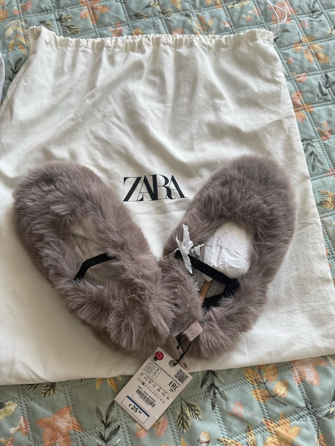 Zara Zara оригинал туфельки для девочек — фото 2
