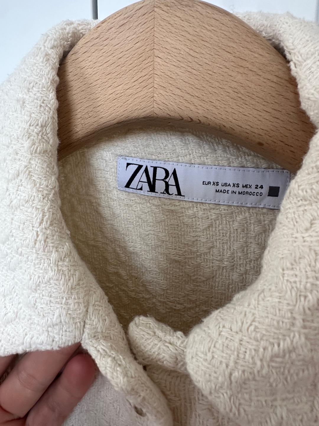 Zara ZARA жакет твидовый — фото 2