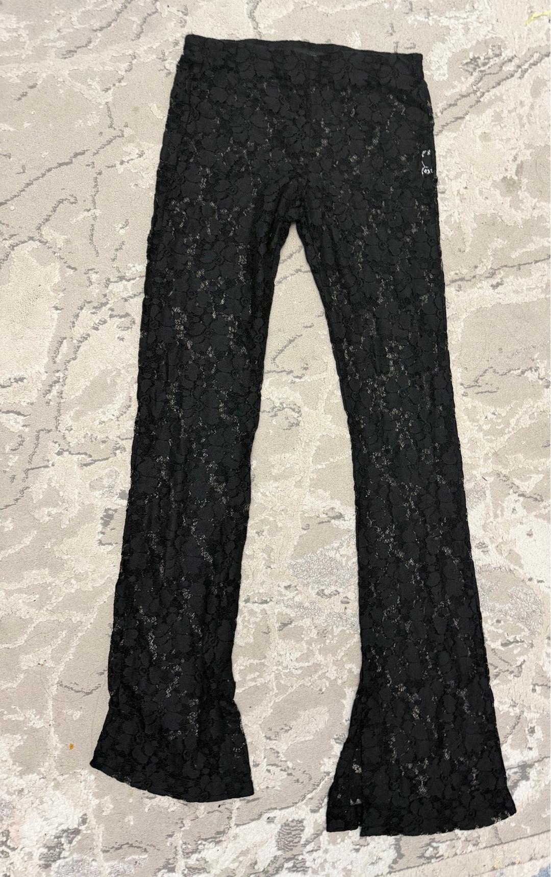 Zara Кружевное боди  и брюки ZARA — фото 2