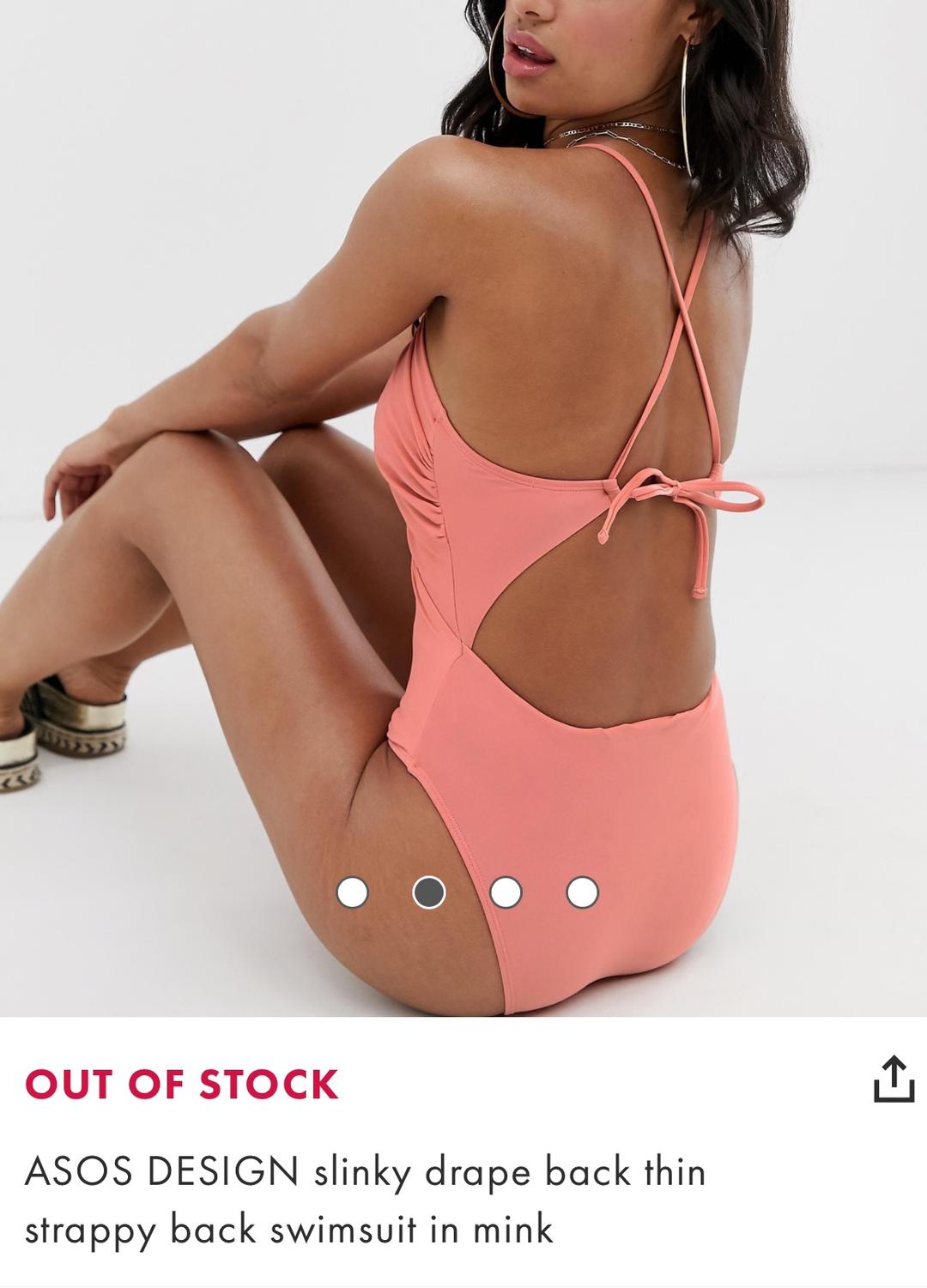ASOS ASOS DESIGN слитный купальник — фото 2