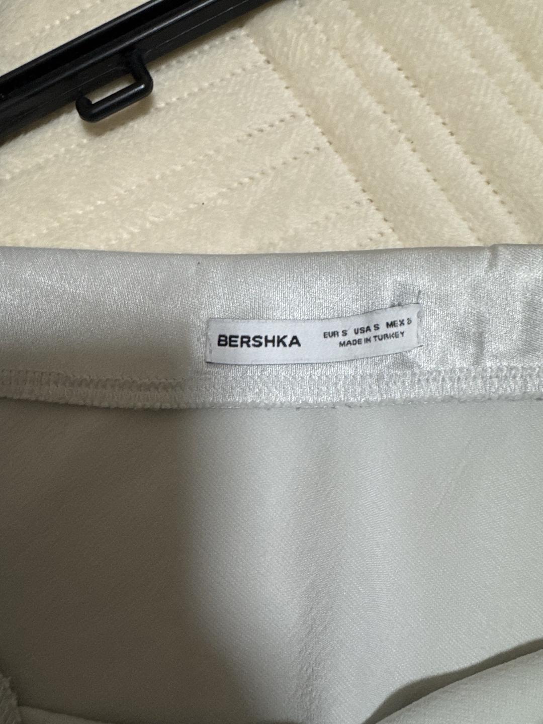 Bershka Серебристая юбка Bershka — фото 2