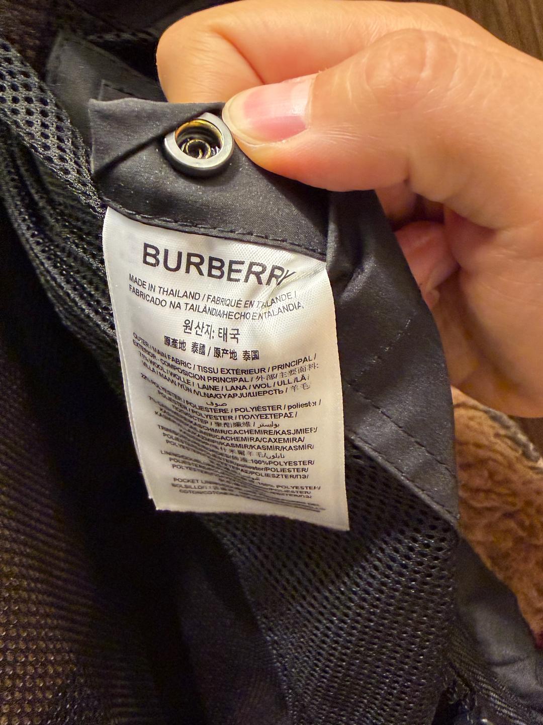 Burberry Burberry куртка из искусственного меха — фото 2