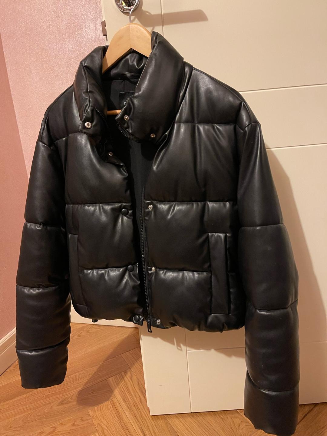 Zara Кожаный бомбер бренда Zara — фото 2