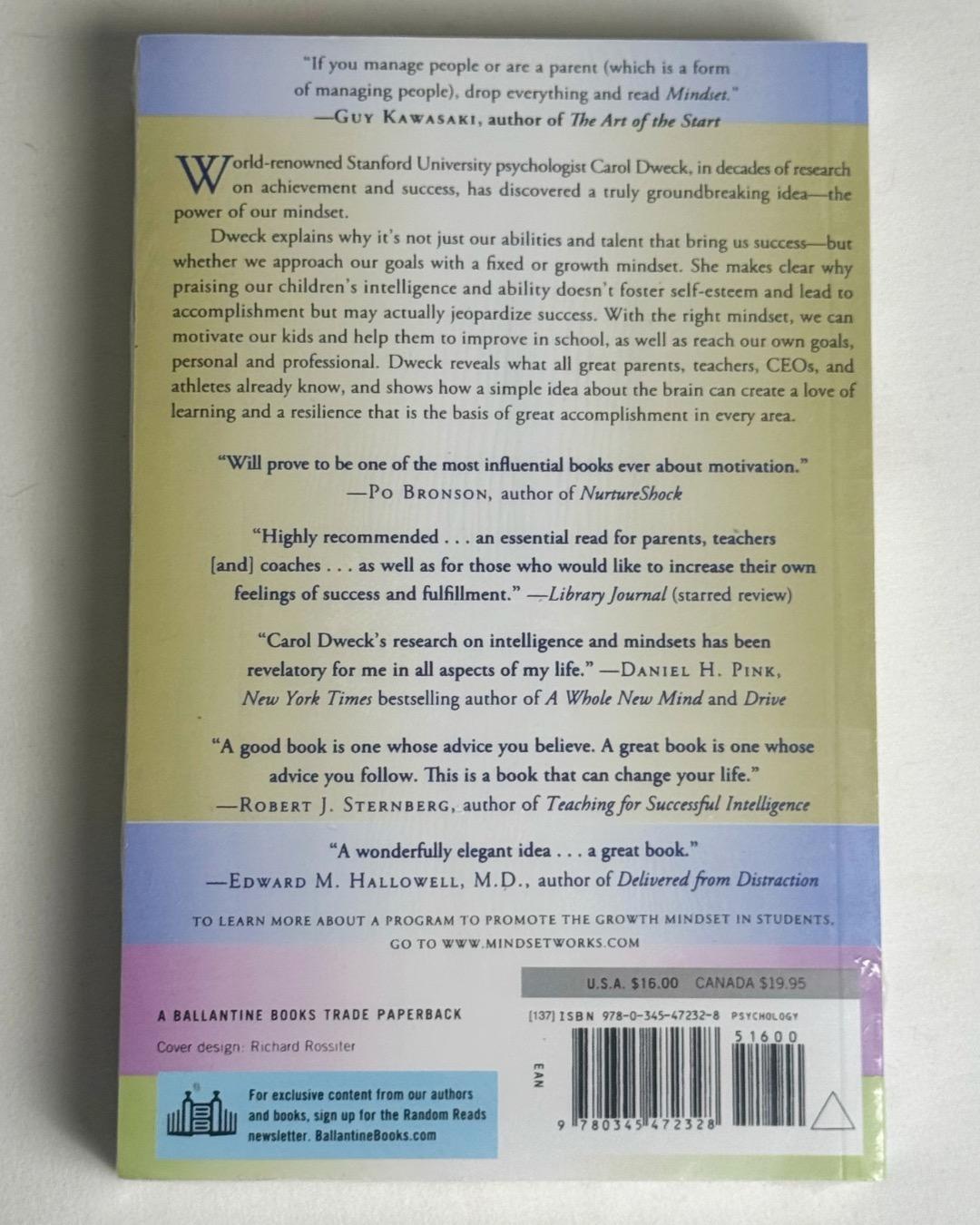 Carol S. Dweck Mindset: The New Psychology of Success — фото 2