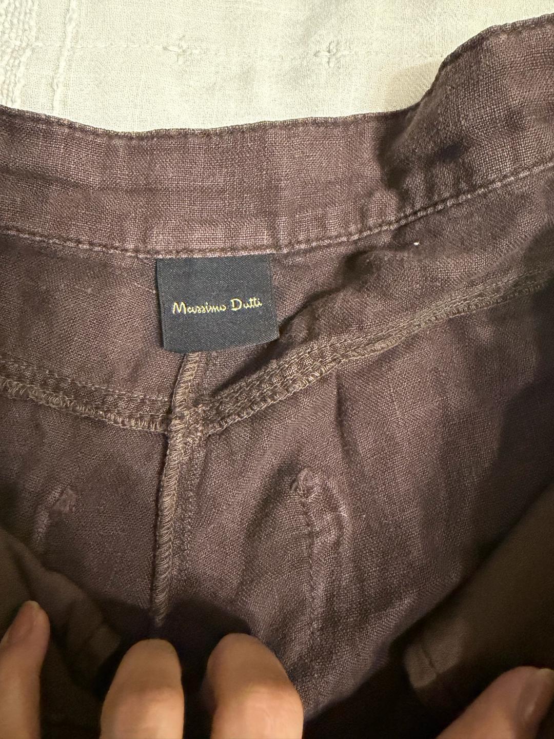 Massimo Dutti Брюки Massimo Dutti лен — фото 2