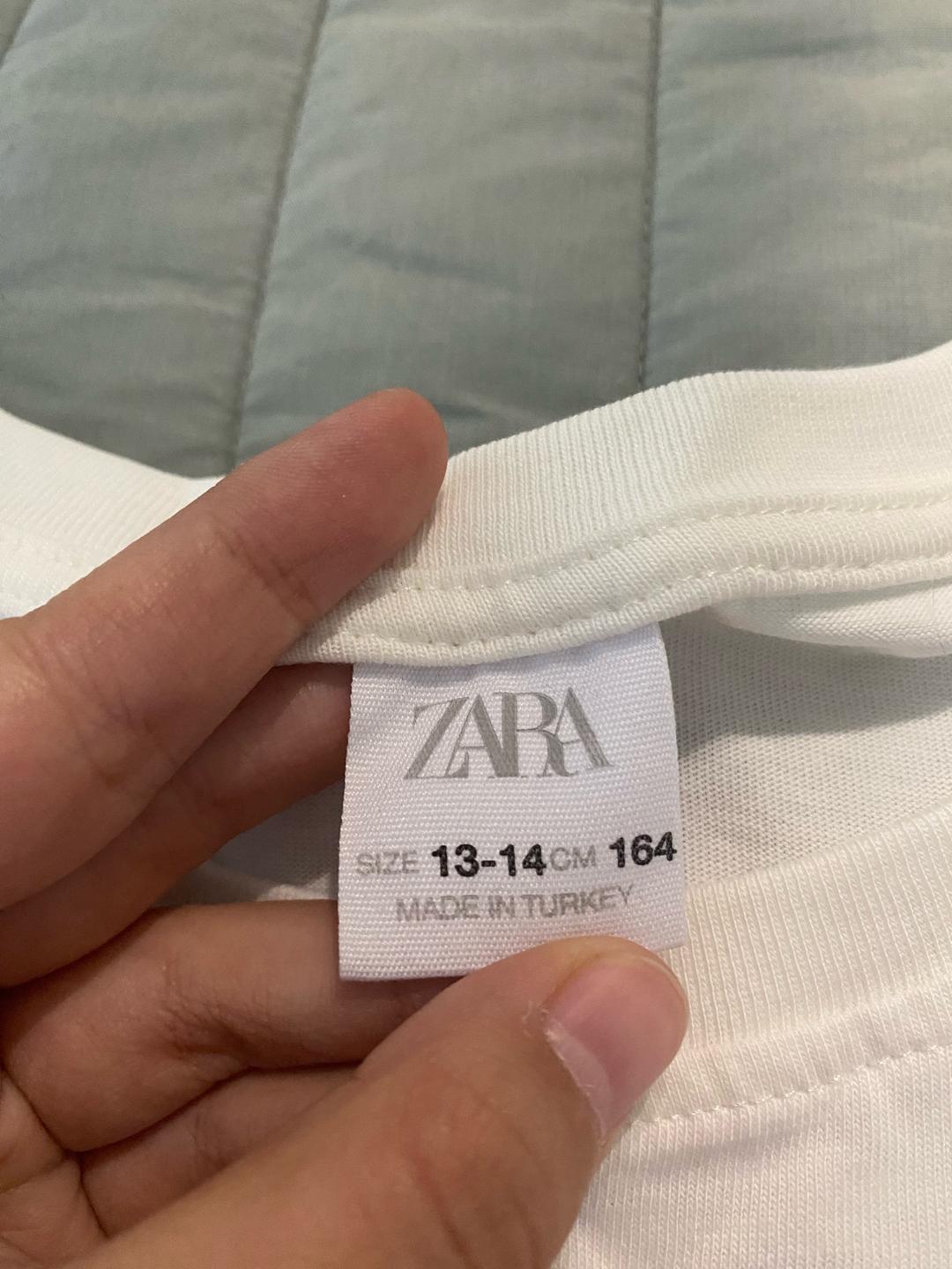 Zara Футболка с узорами из ZARA — фото 2