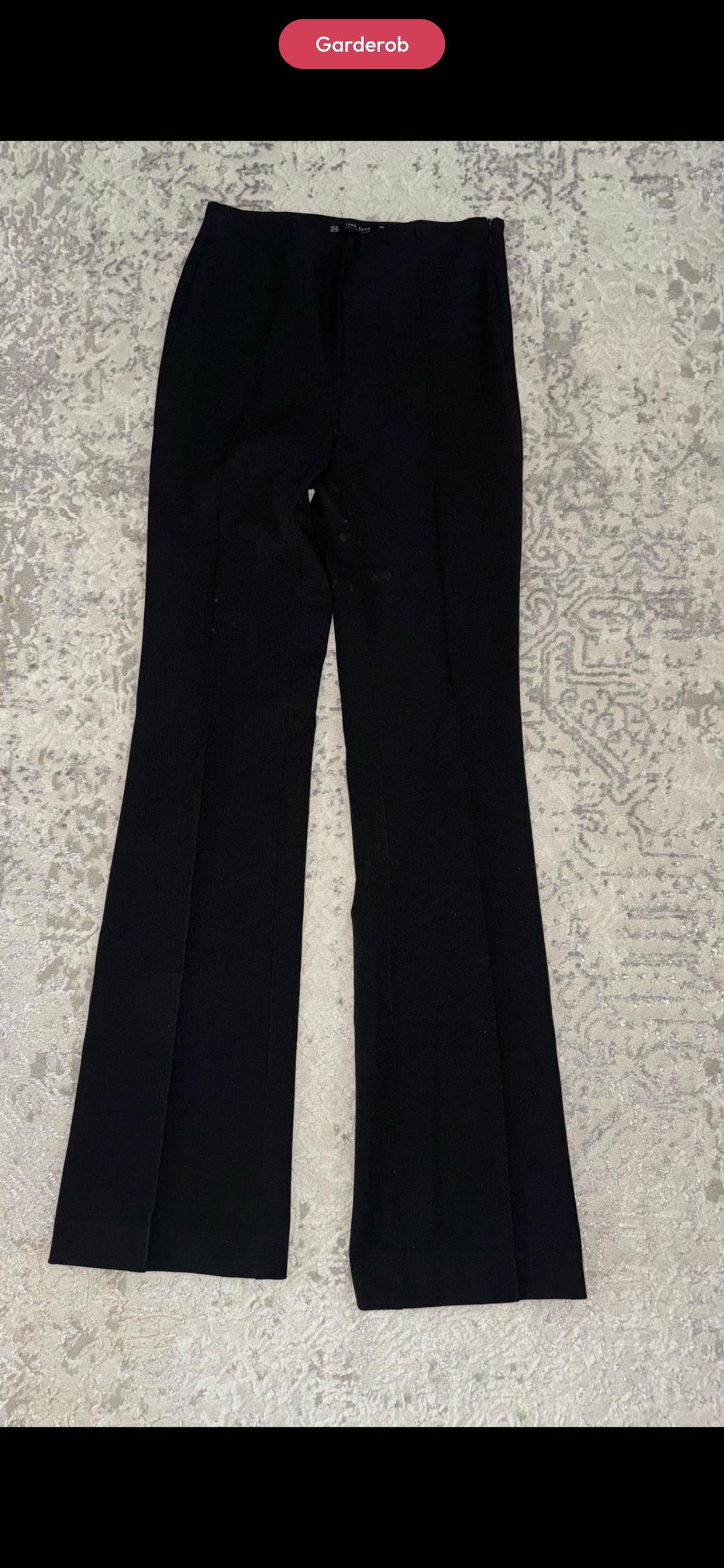 Zara черные штаны клеш Zara — фото 2