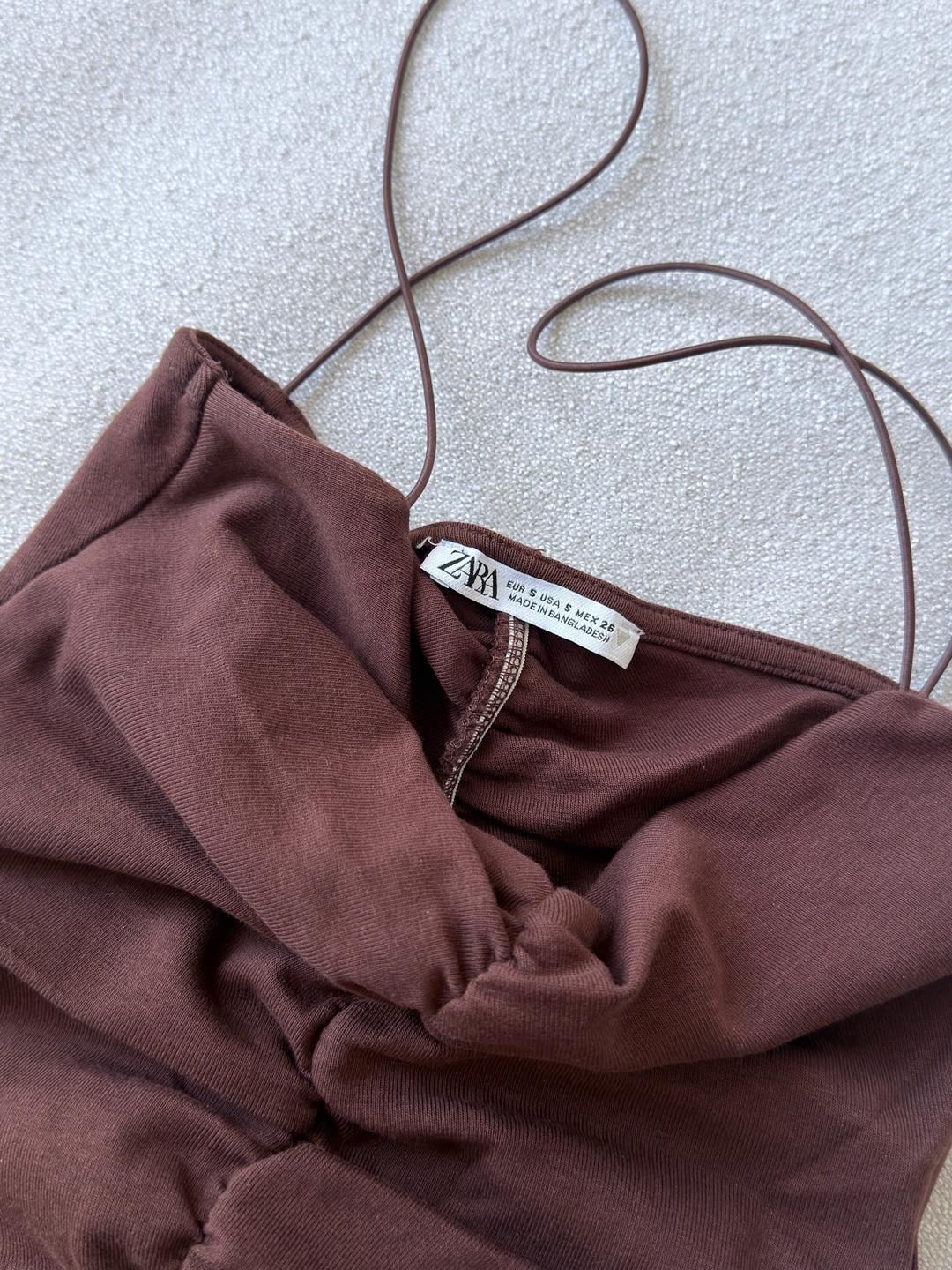 Zara Топ ZARA со сборкой — фото 2