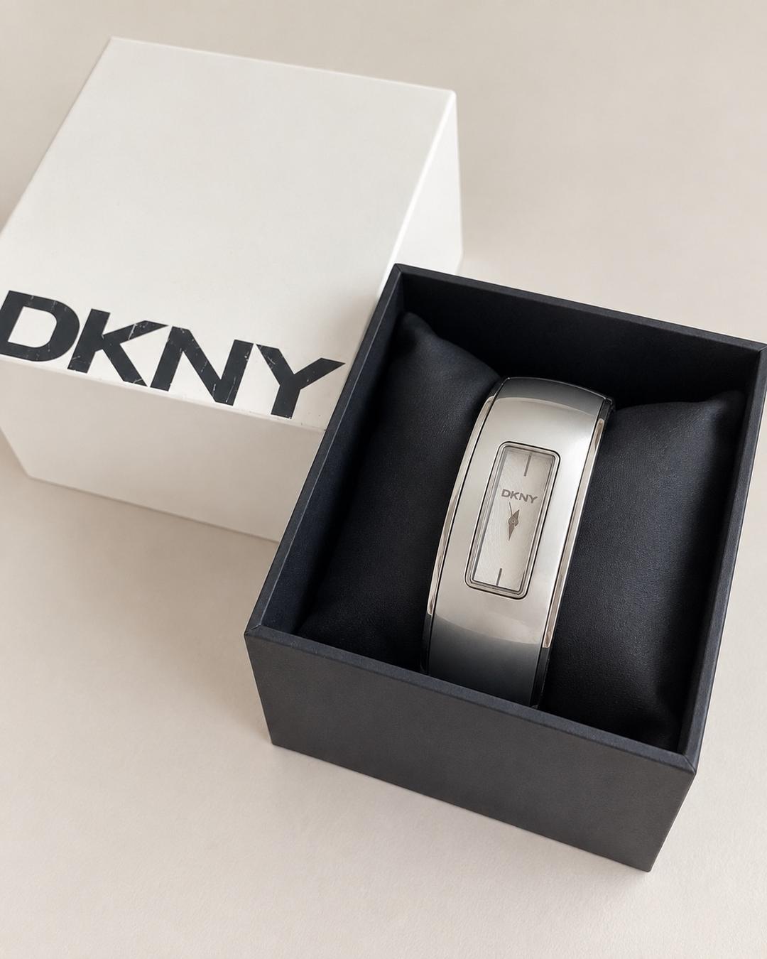 DKNY Женские часы DKNY,серебристый браслет, с коробкой — фото 2