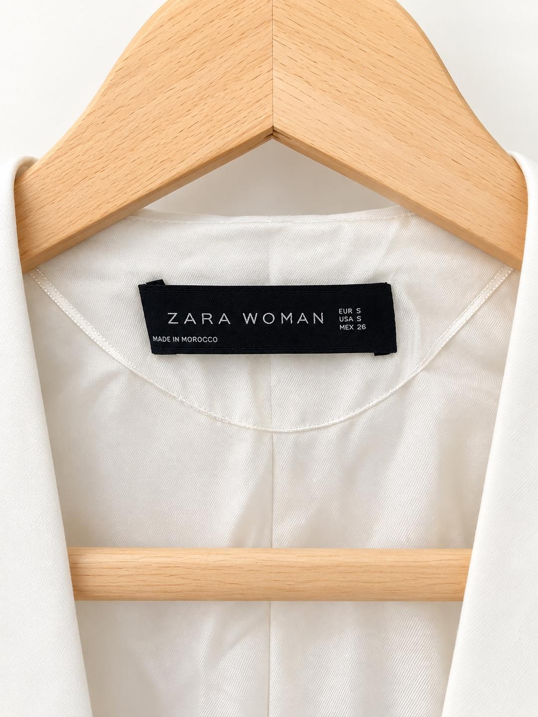 Zara Белый жакет / блейзер Zara Woman (100% оригинал) 🤍✨ — фото 2