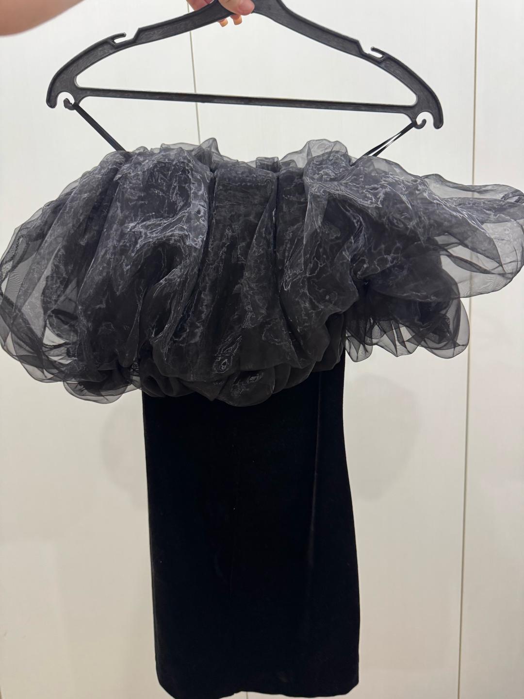 Zara Черное платье Зара — фото 2
