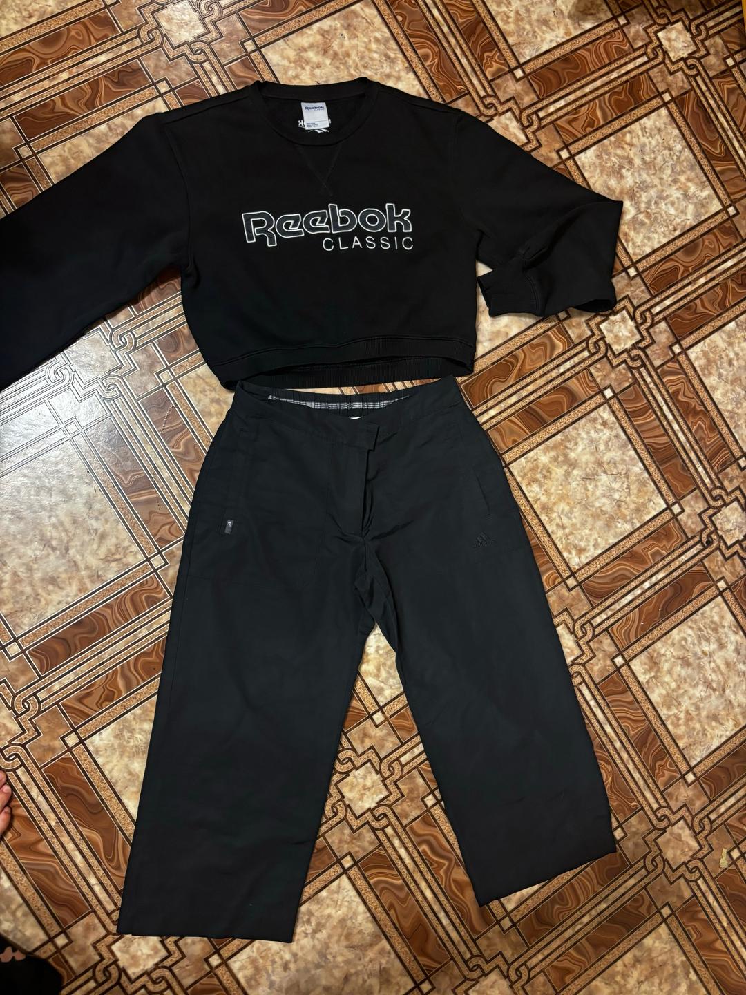 Reebok Адидас Капри и reebok кофта — фото 2