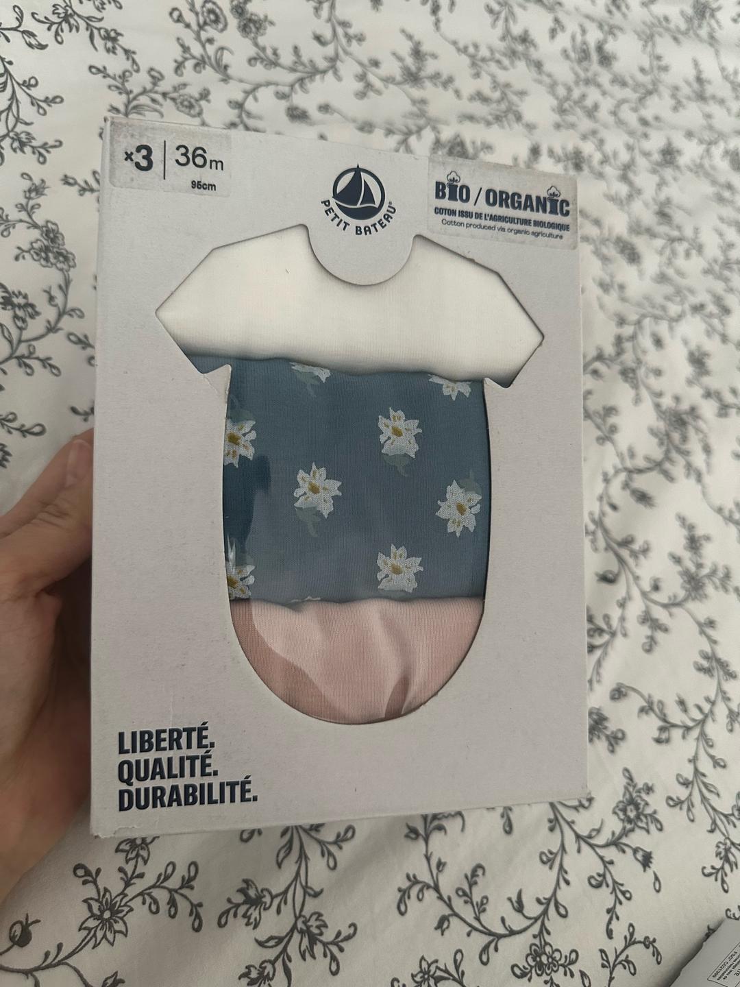 Petit Bateau Боди С коротким рукавом Petit Bateau 3 года 95 см — фото 2