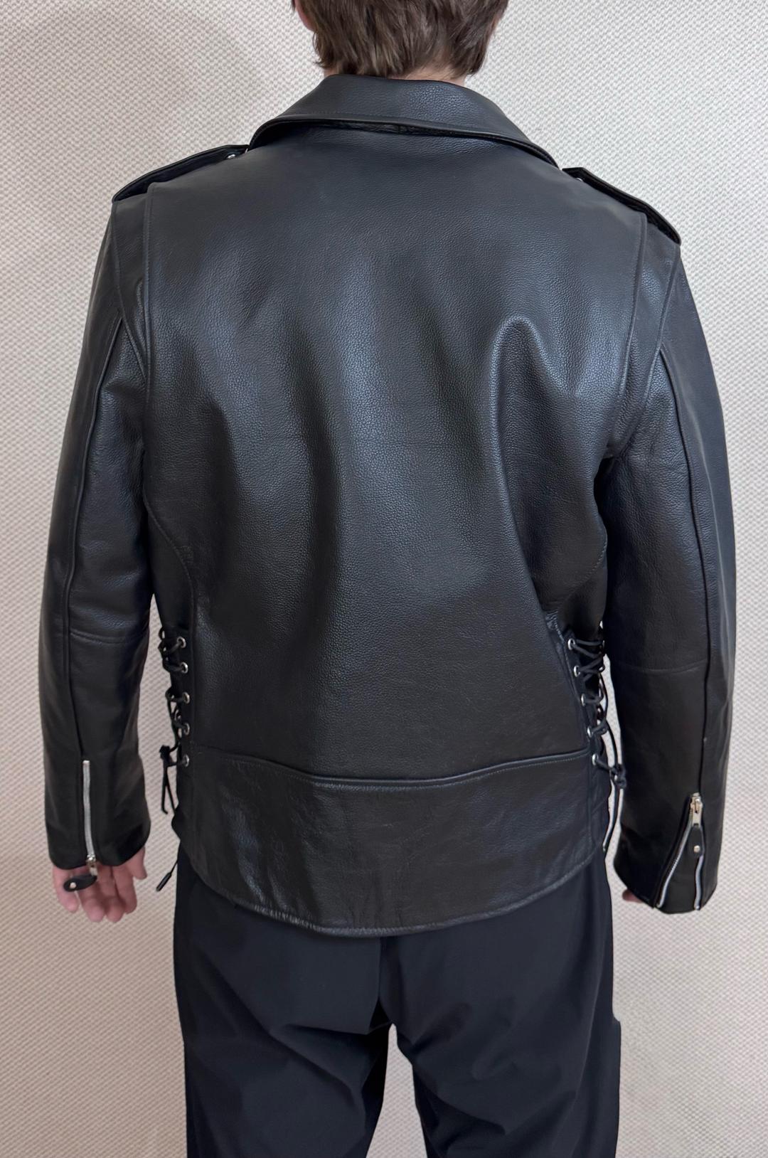 Rock Merch Кожаная косуха — фото 2
