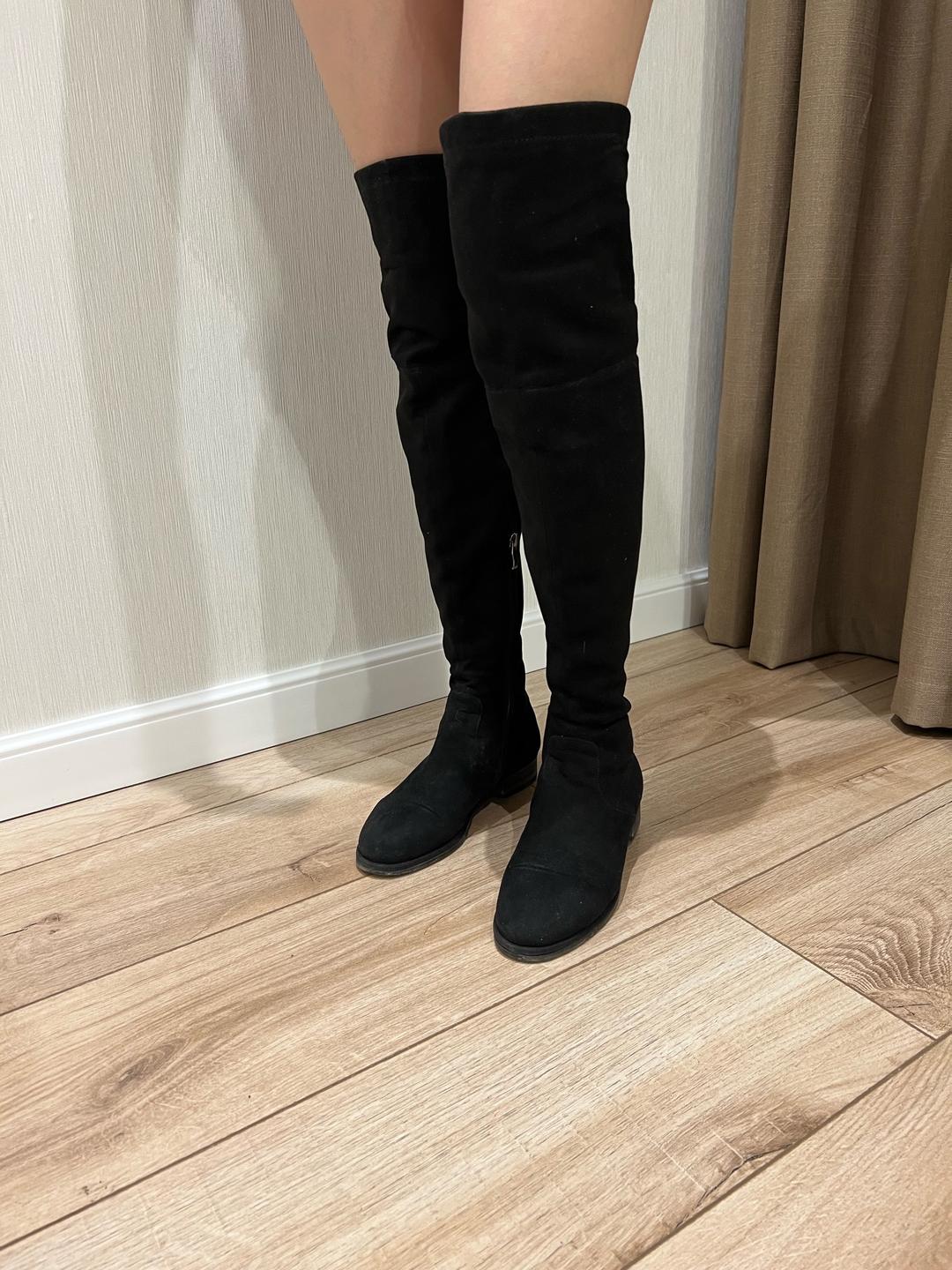 Stuart Weitzman Натуральная замша — фото 2