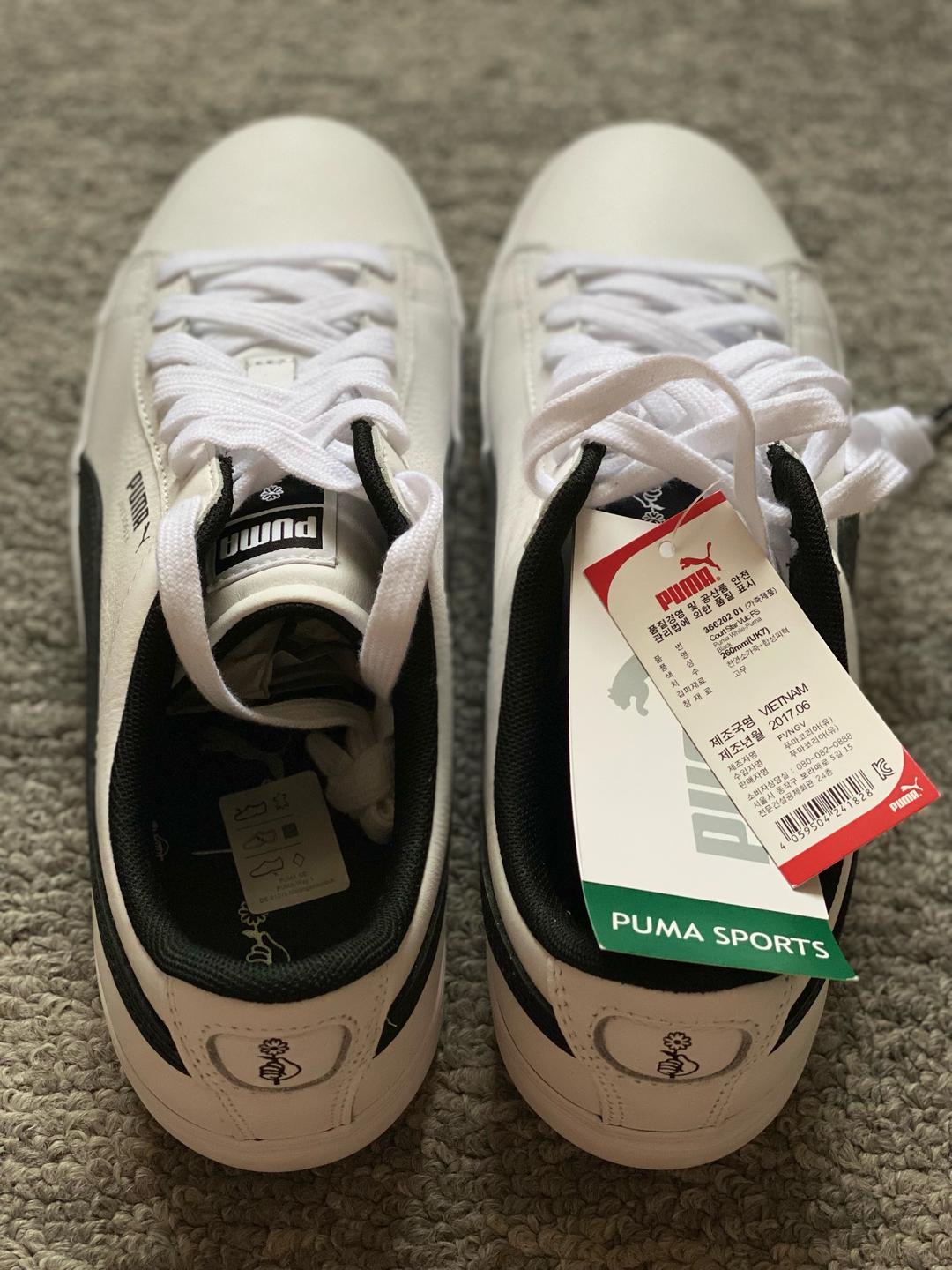 Puma Кроссовки/кеды Puma x BTS COURT STAR Vulc FS бело-чёрные — фото 2