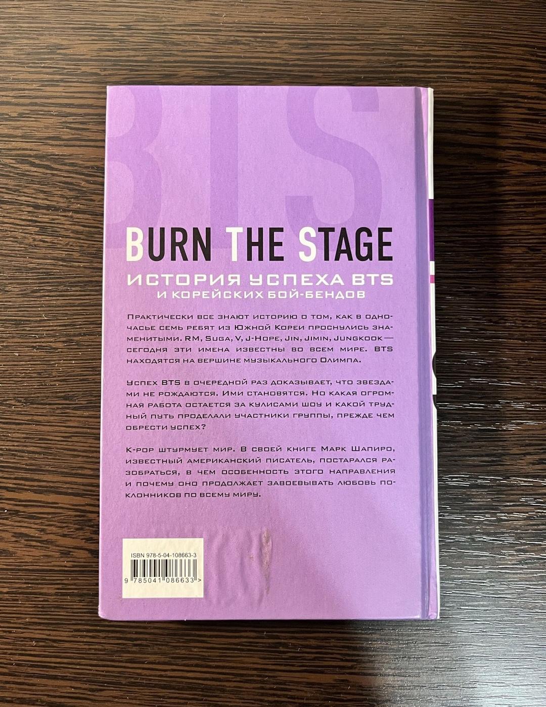 Марк Шапиро Burn the Stage. История успеха BTS и корейских бой-бендов — фото 2