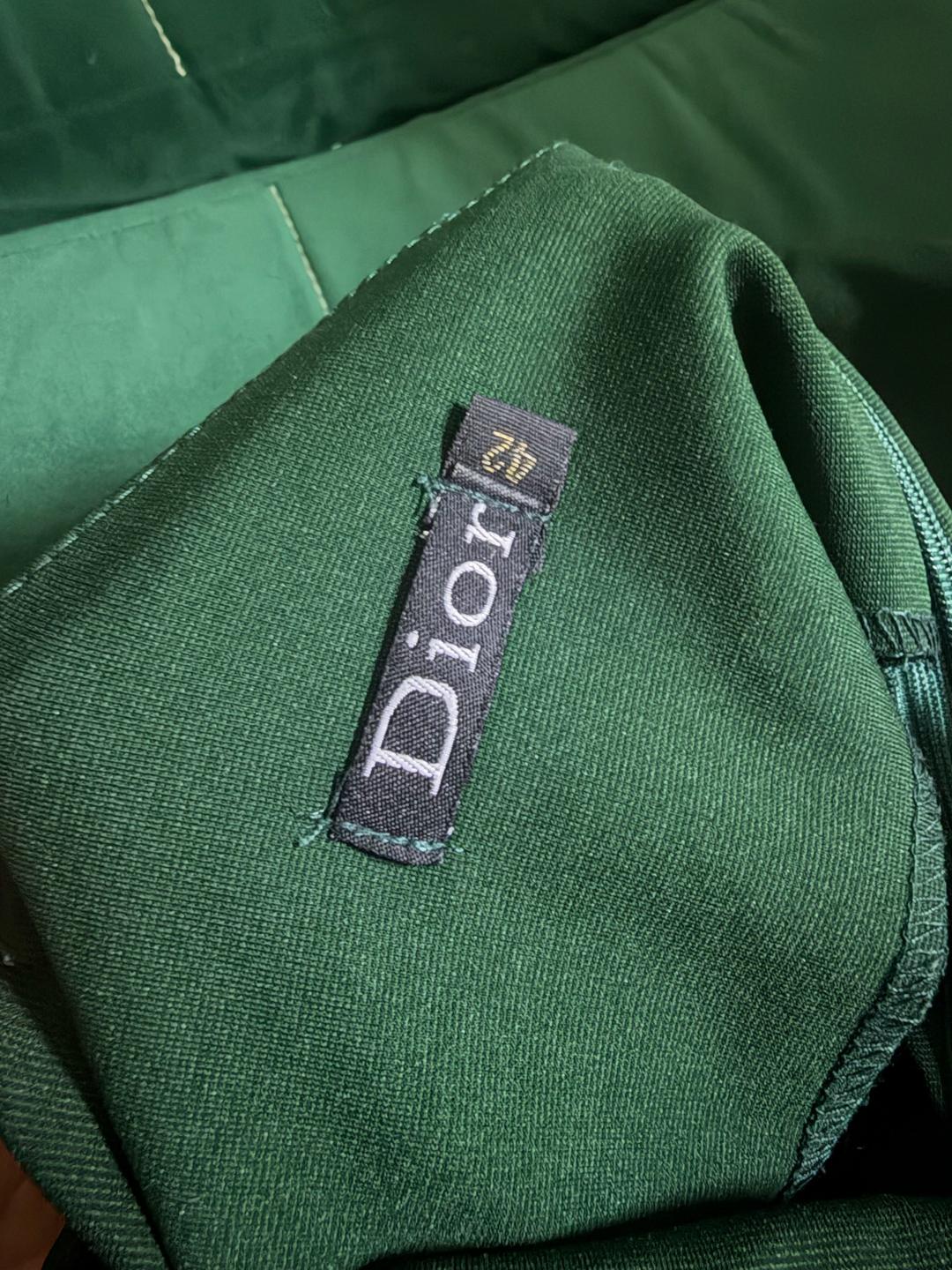 Dior Зеленое платье — фото 2