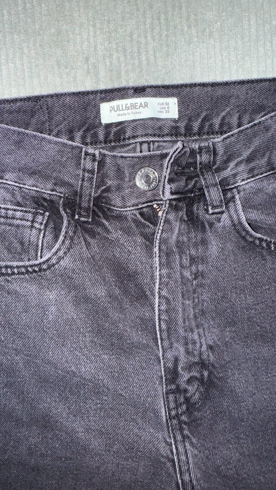 Pull & Bear Серые джинсы — фото 2