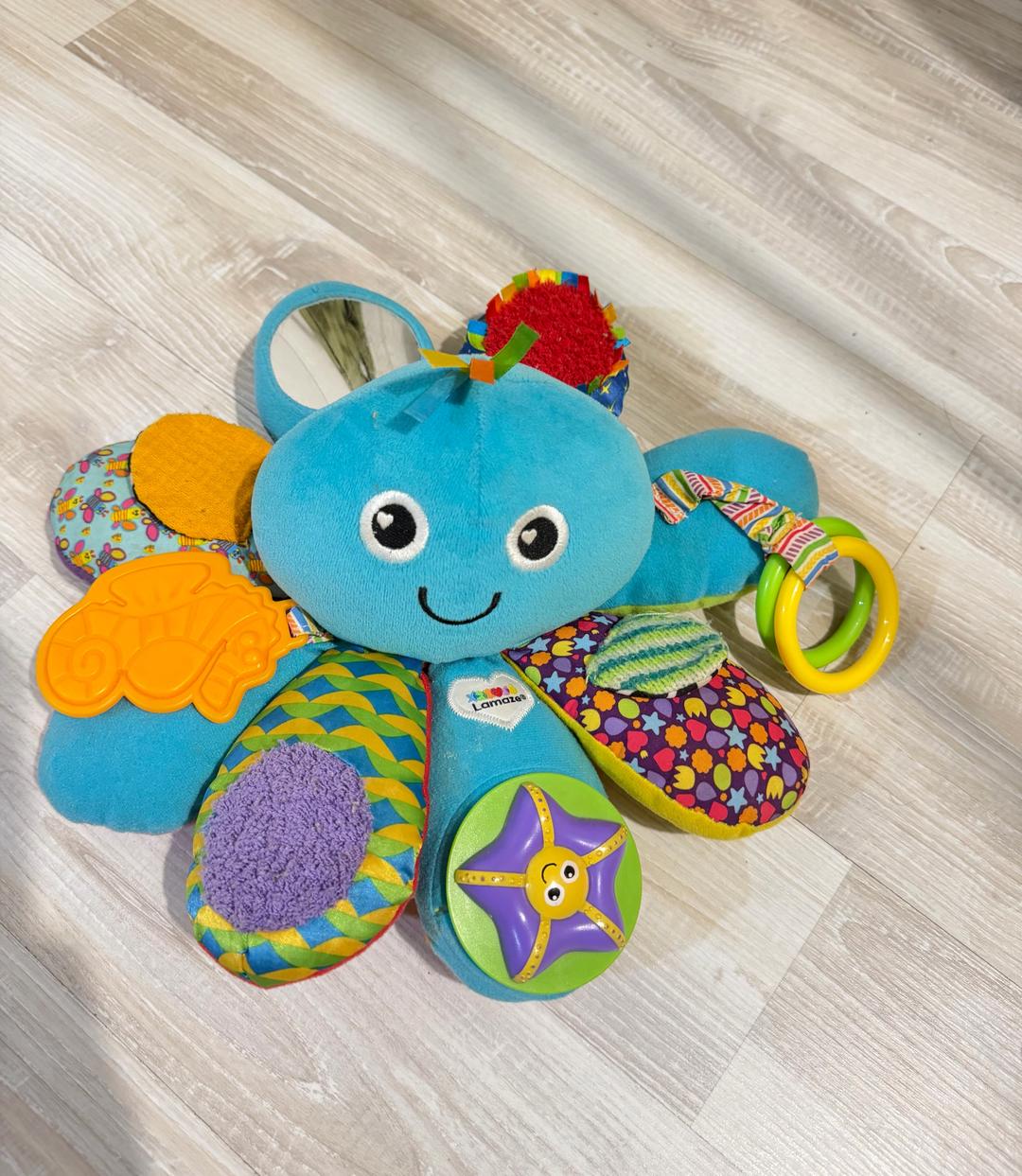 Lamaze Мягкая игрушка Lamaze Осьминог с прорезывателем — фото 2