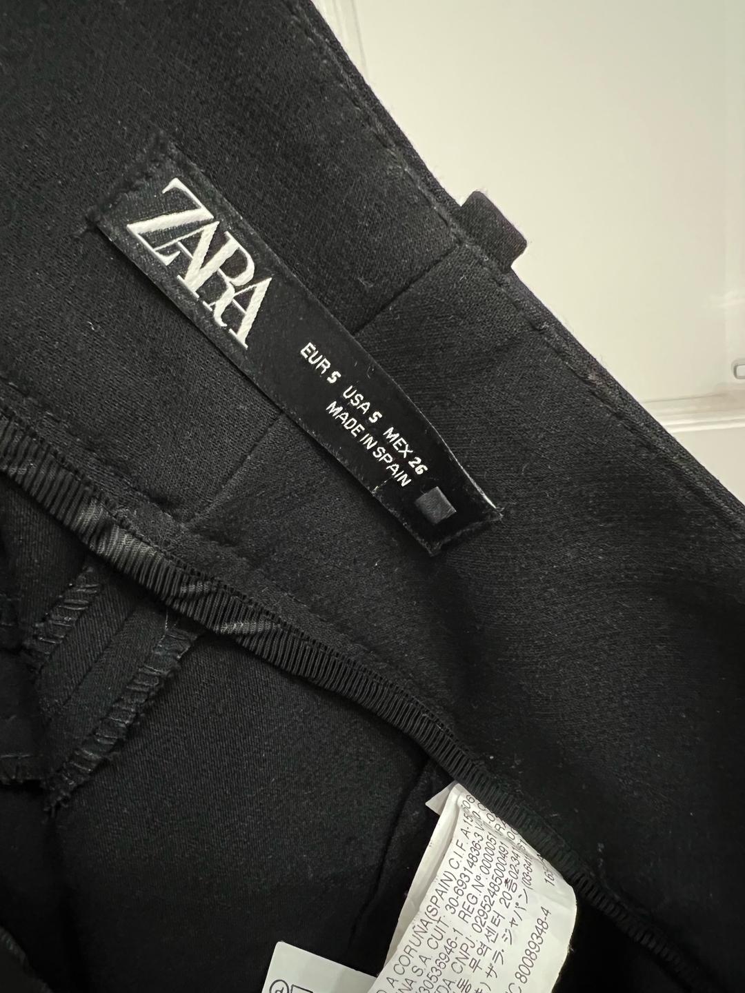 Zara Черные брюки Zara — фото 2