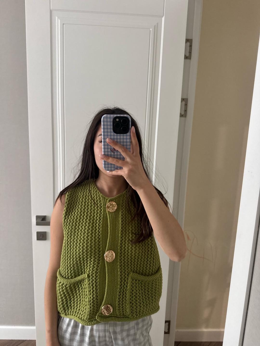 Zara Вязаная жилетка Zara — фото 2