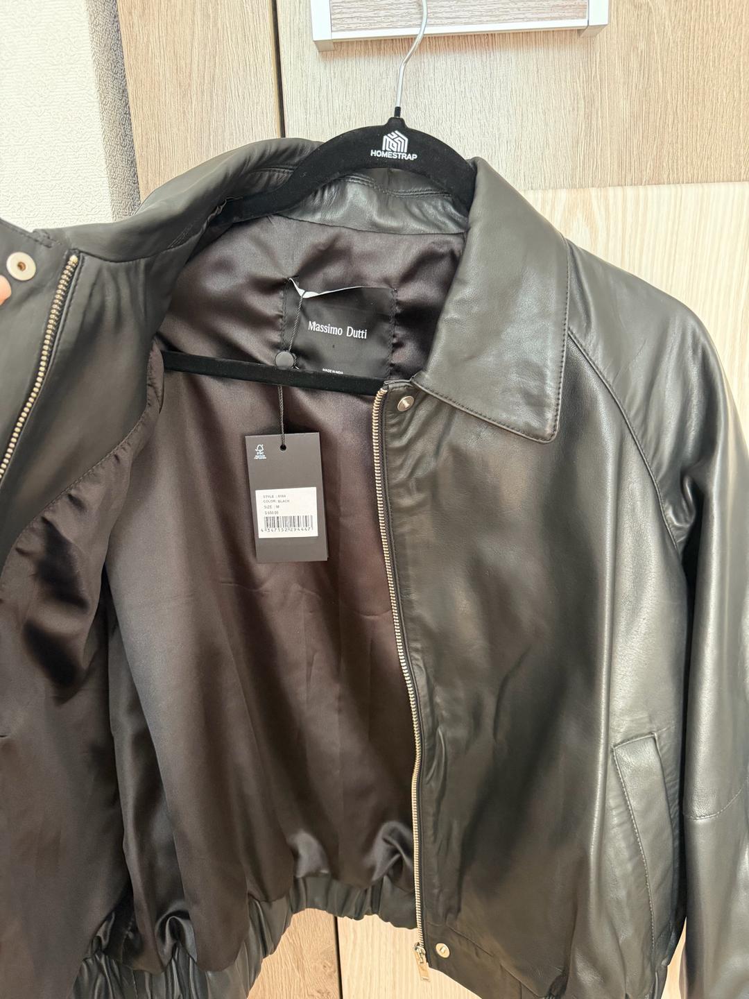 Massimo Dutti Кожаная куртка Massimo Dutti — фото 2