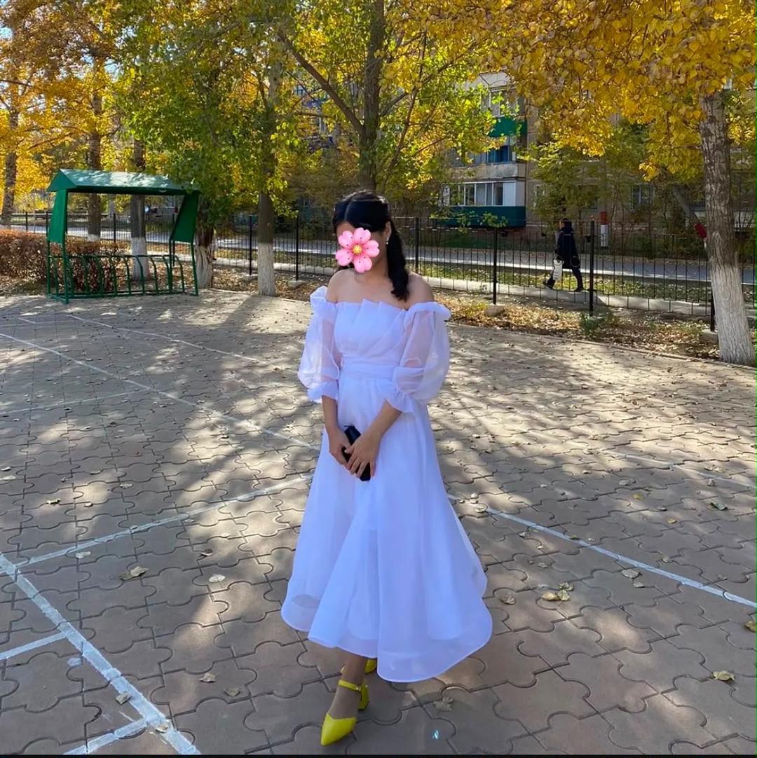 Нет бренда Белое платье — фото 2