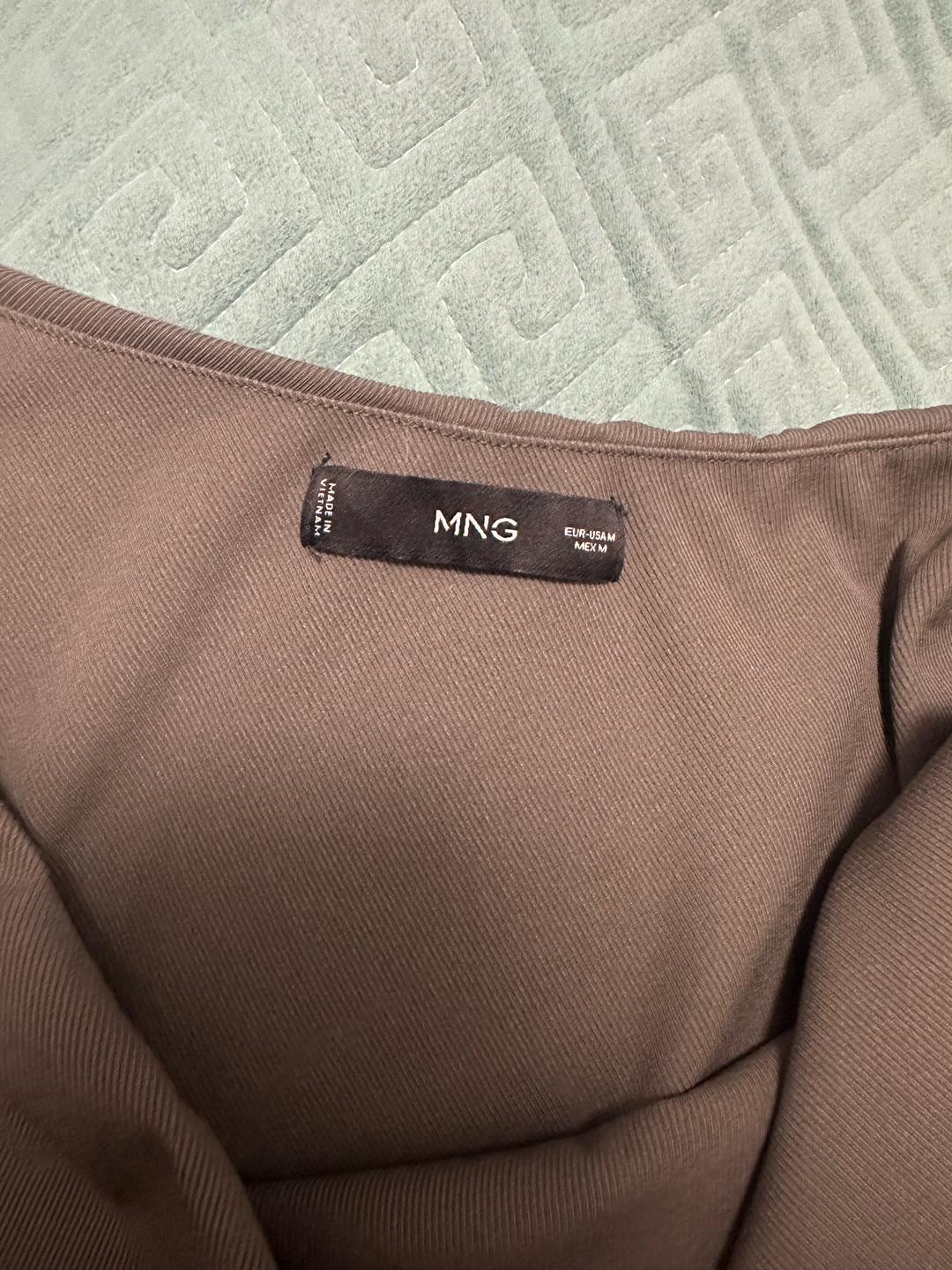 Mango Топ на одно плечо — фото 2