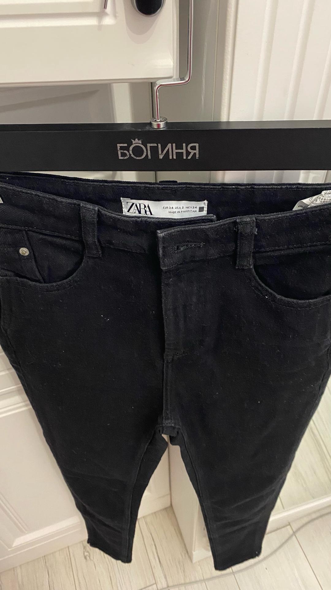 Zara Черные джинсы Zara — фото 2