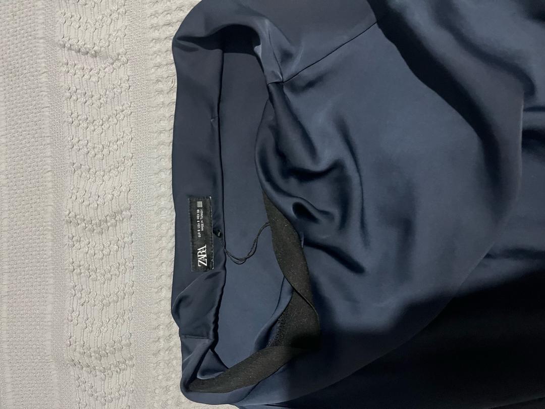 Zara темно синая юбка Zara — фото 2