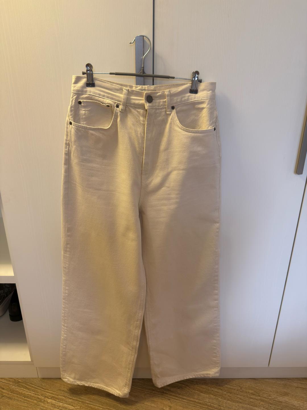 Zara Джинсы молочные ZARA — фото 2