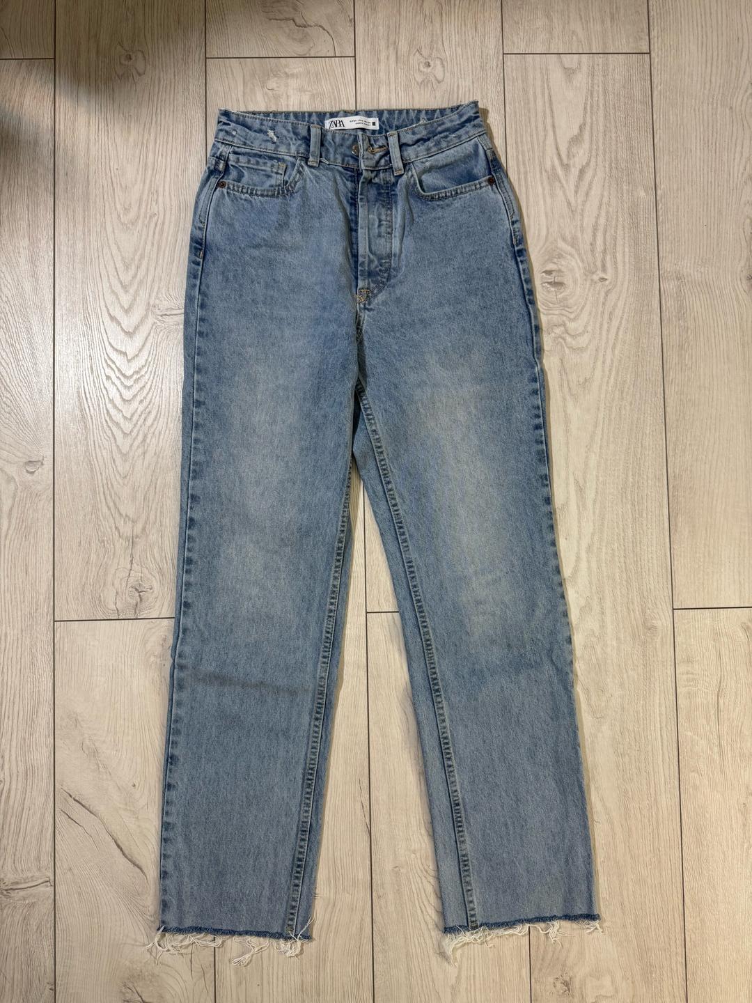 Zara Джинсы Zara голубые — фото 2