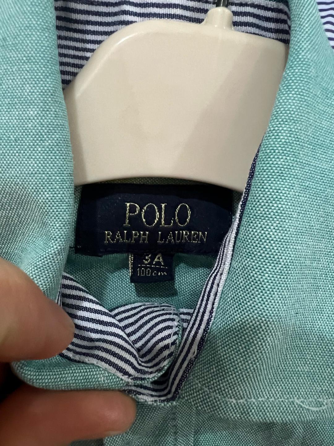 Polo Ralph Lauren Брендовая рубашка для мальчика — фото 2