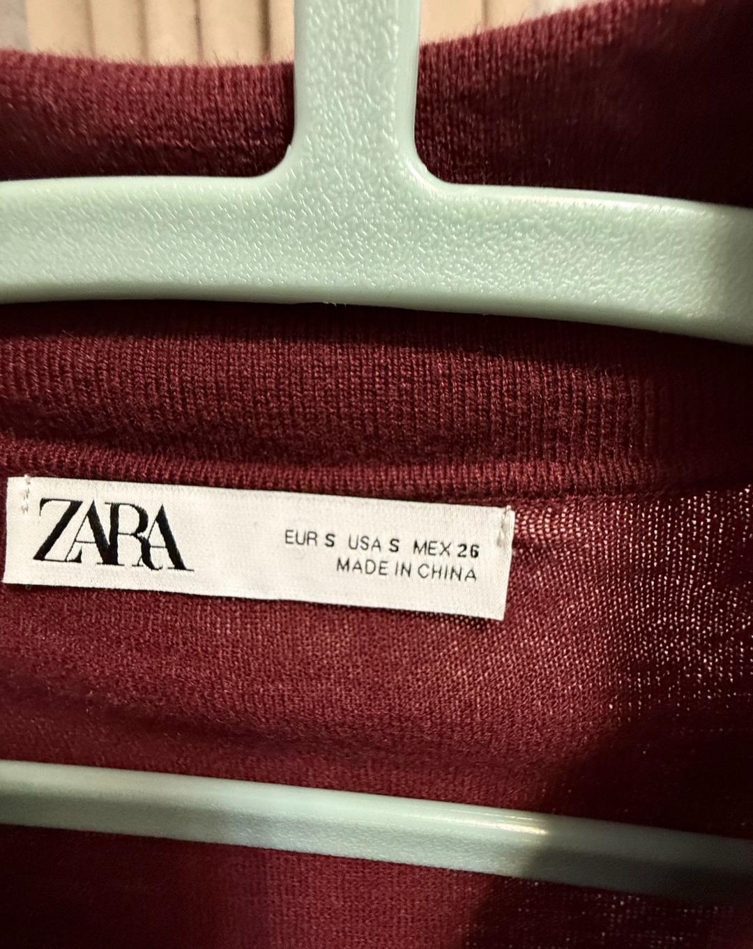 Zara Триотажное поло ZARA — фото 2