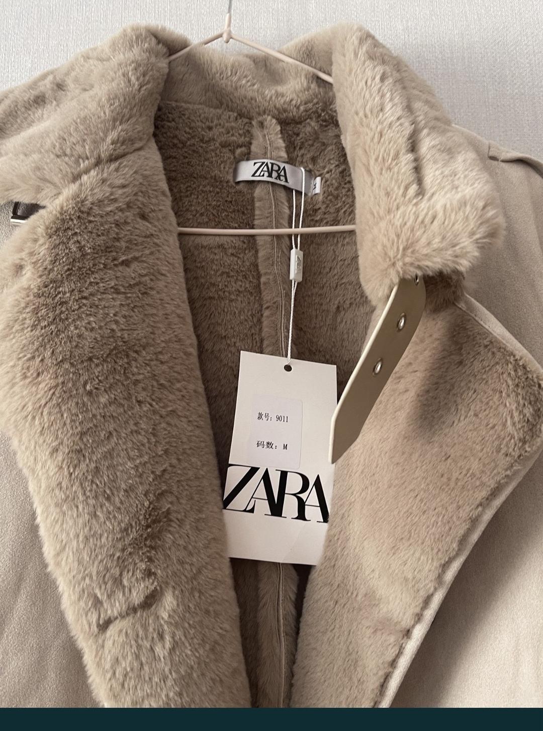Zara дубленка — фото 2