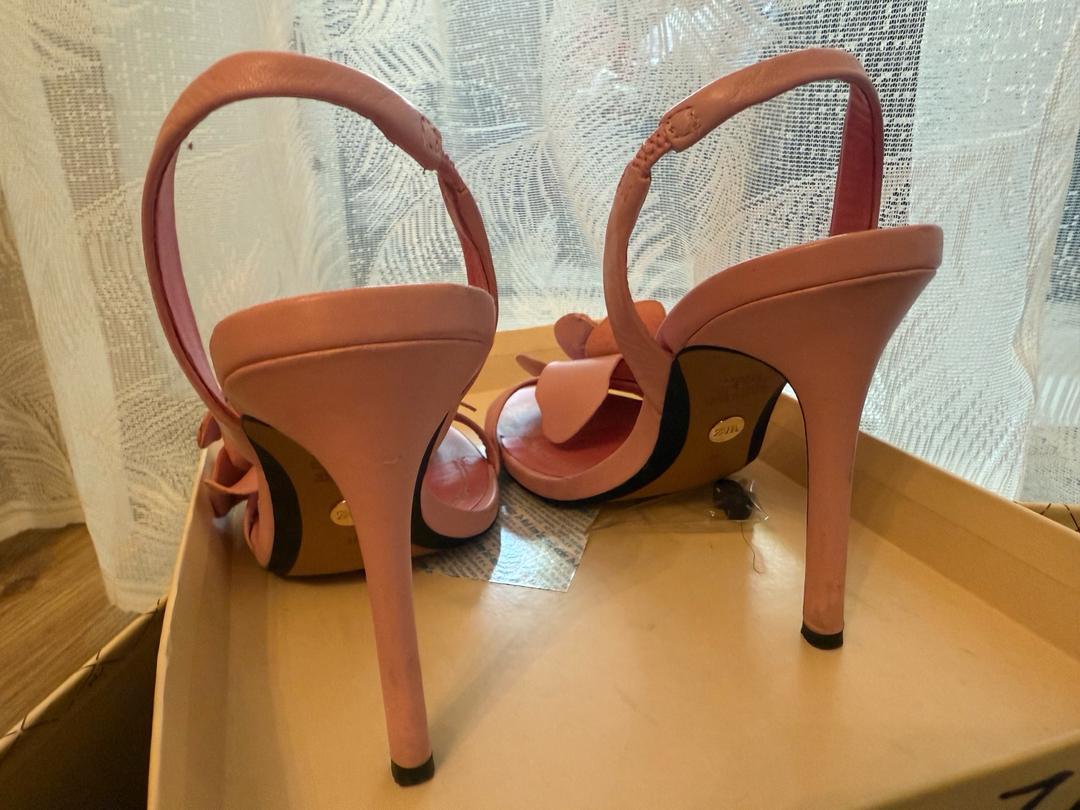 Zara Босоножки кожаные — фото 2