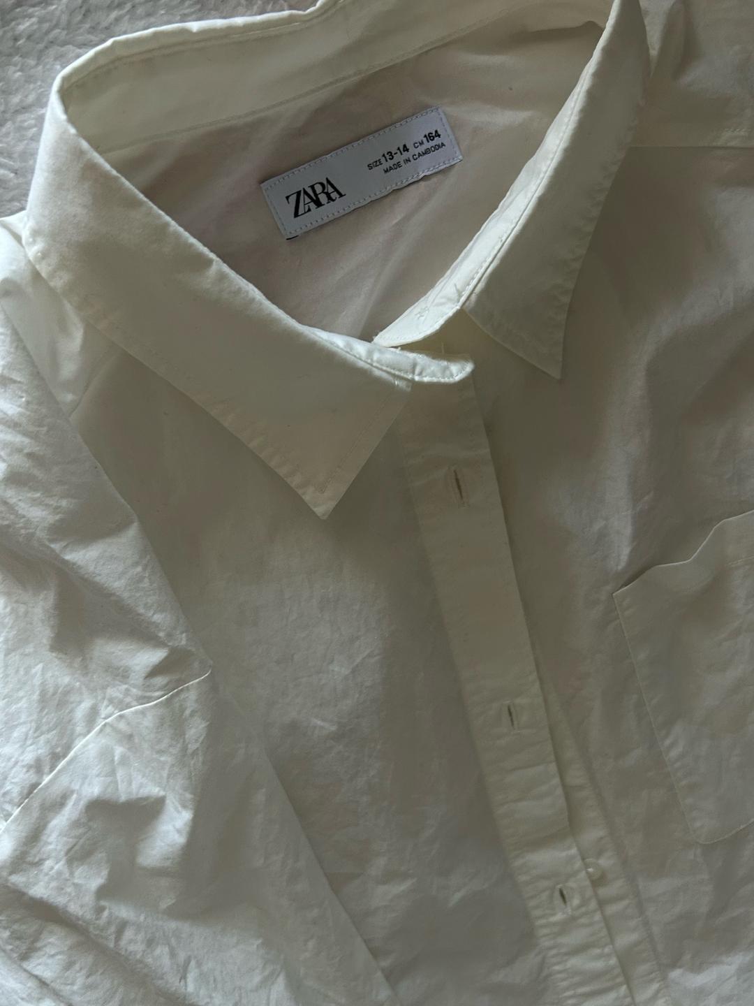 Zara оверсайз рубашка ZARA — фото 2