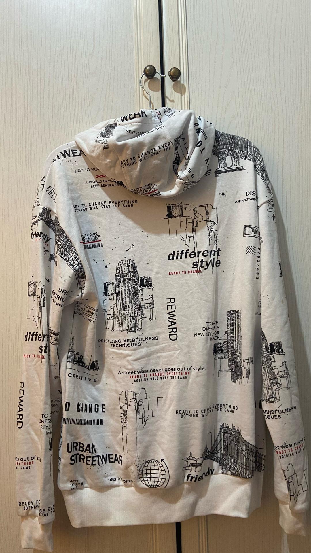LC Waikiki Мужской худи оверсайз LC Waikiki (Streetwear / Loose Fit) — фото 2