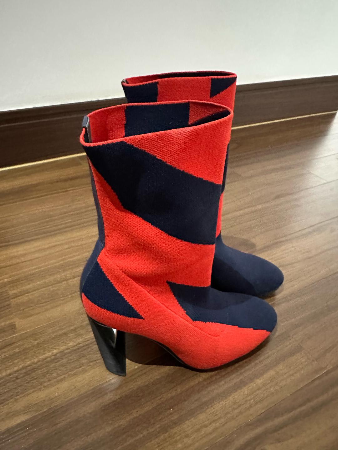 United Nude Трикотажные ботильоны на фигурном каблуке. Каблук около 9 см — фото 2