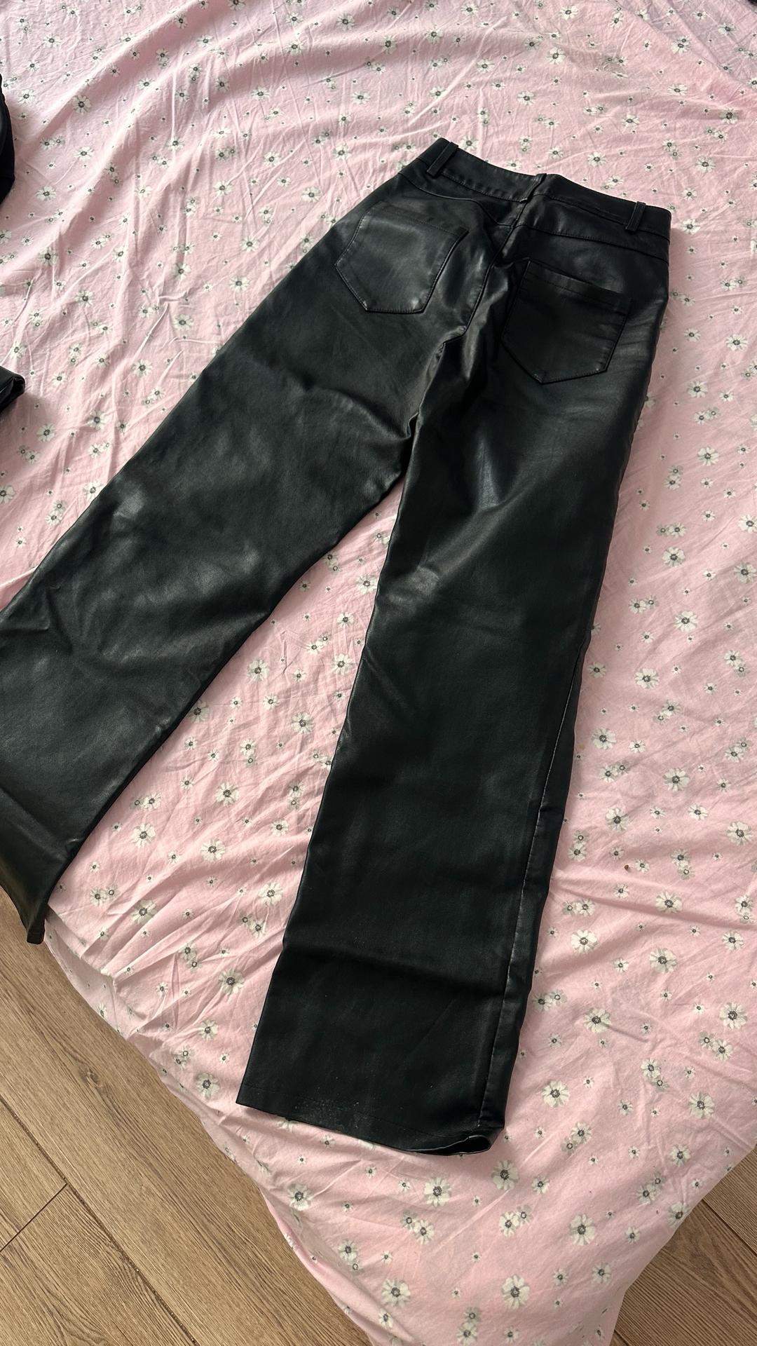 !it jeans кожаные штаны — фото 2