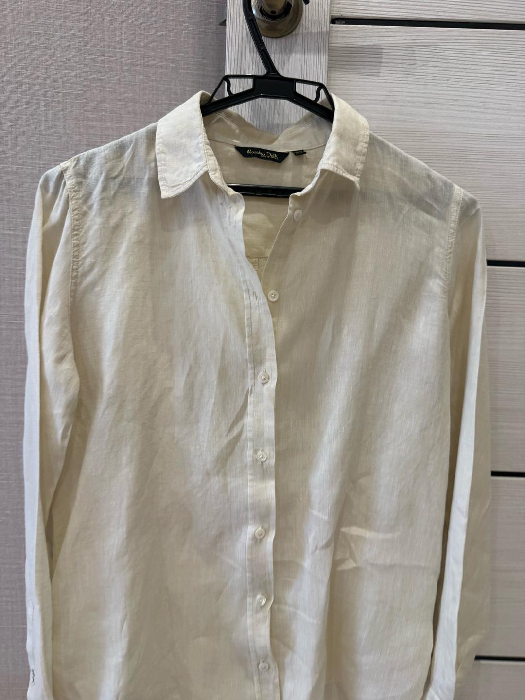 Massimo Dutti Рубашка лен — фото 2