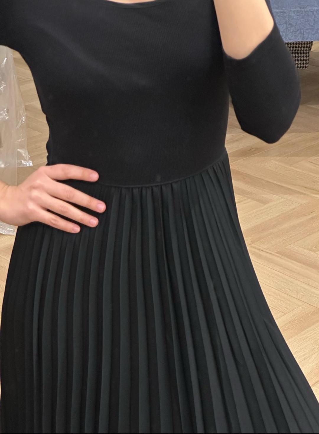 Massimo Dutti Черное платье Massimo Dutti — фото 2