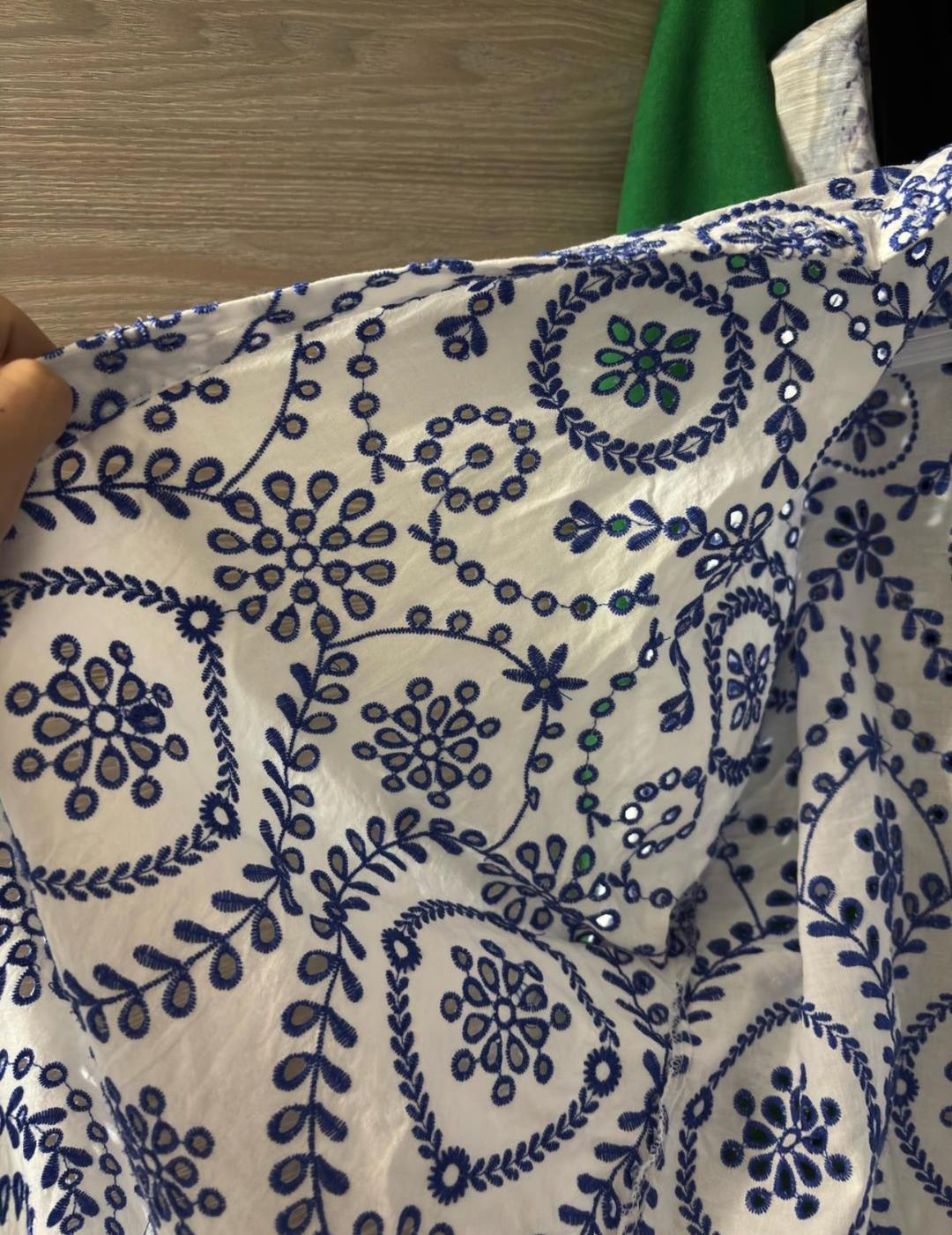Zara Блуза с вышивкой ZARA — фото 2