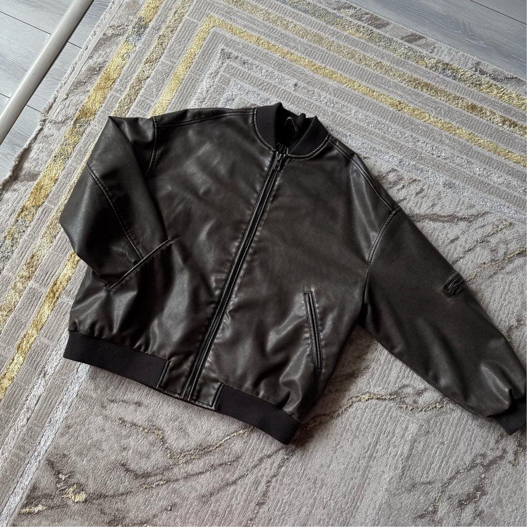 Zara Кожаная куртка Zara — фото 2