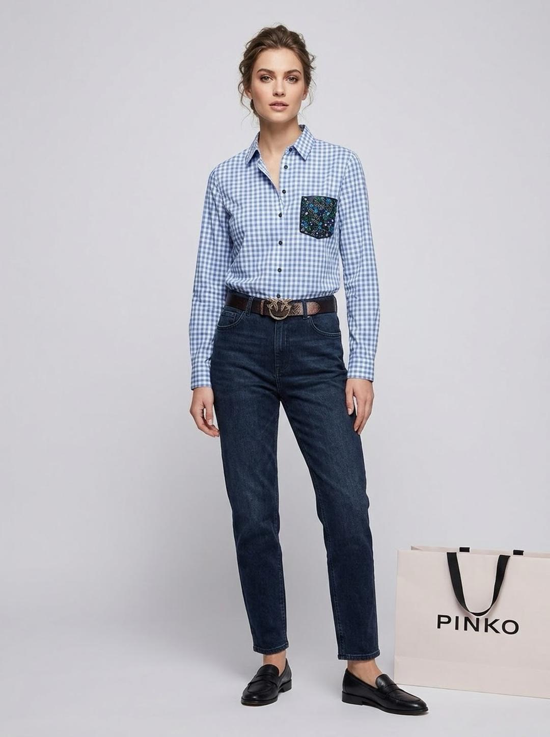 Pinko Рубашка в клетку Pinko — фото 2